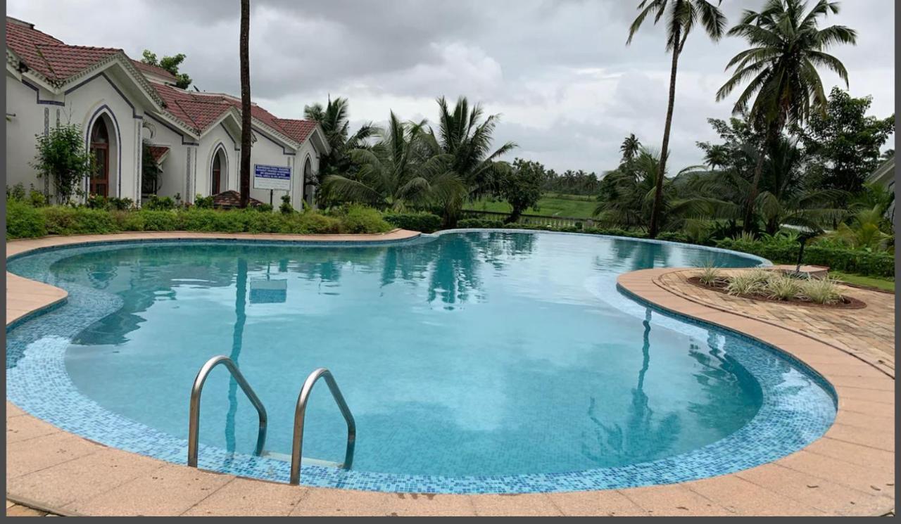 Riviera Palms 1 Luxury 1 Bhk Apartment With Swimmimg Pool View- Arpora - Near Baga Beach オールド･ゴア エクステリア 写真